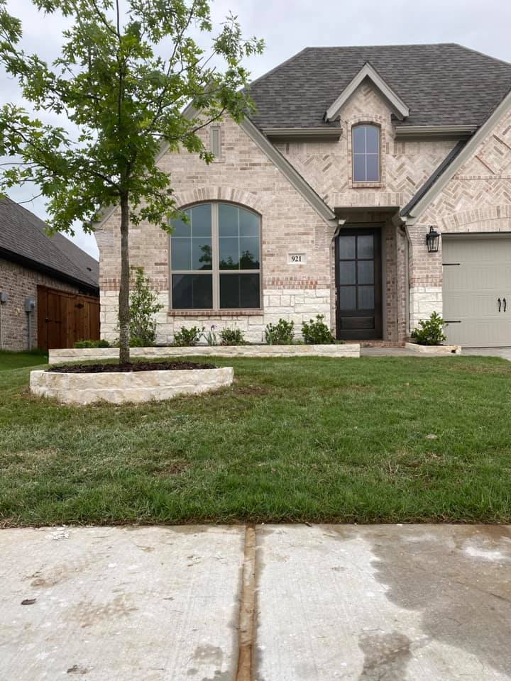 Flower Bed Edging project 1 in Euless