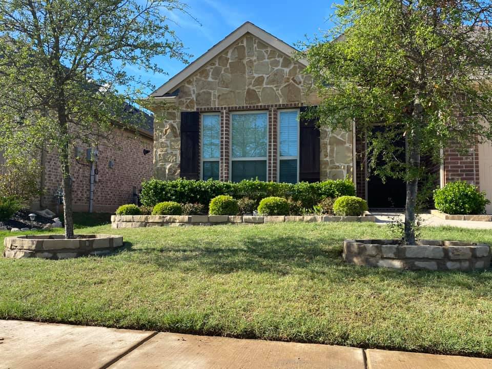 Flower Bed Edging project 2 in Euless